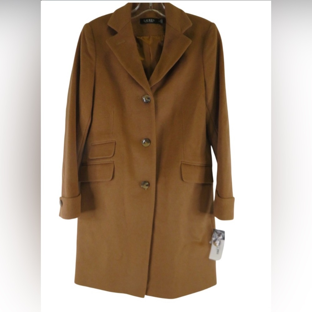 Lauren SB Reefer Coat, New Vicuna, Size: 4, Wool Blend –NWT MSRP $ 345